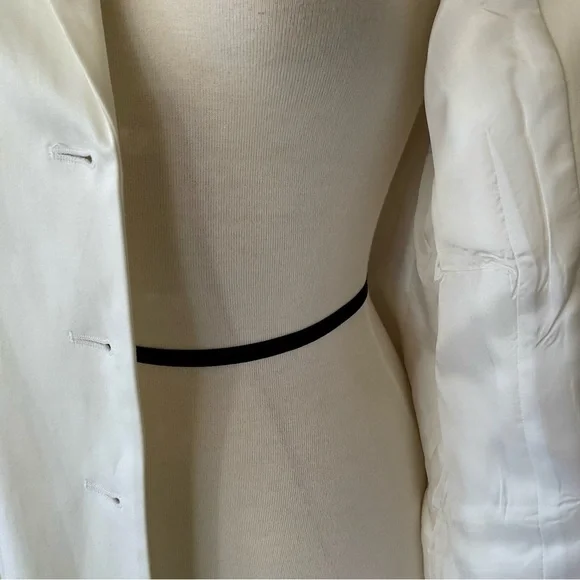 LAUREN Ralph Lauren Blazer Winter White Fully Lined Size 8 Excellent Condition! - Picture 7 of 8